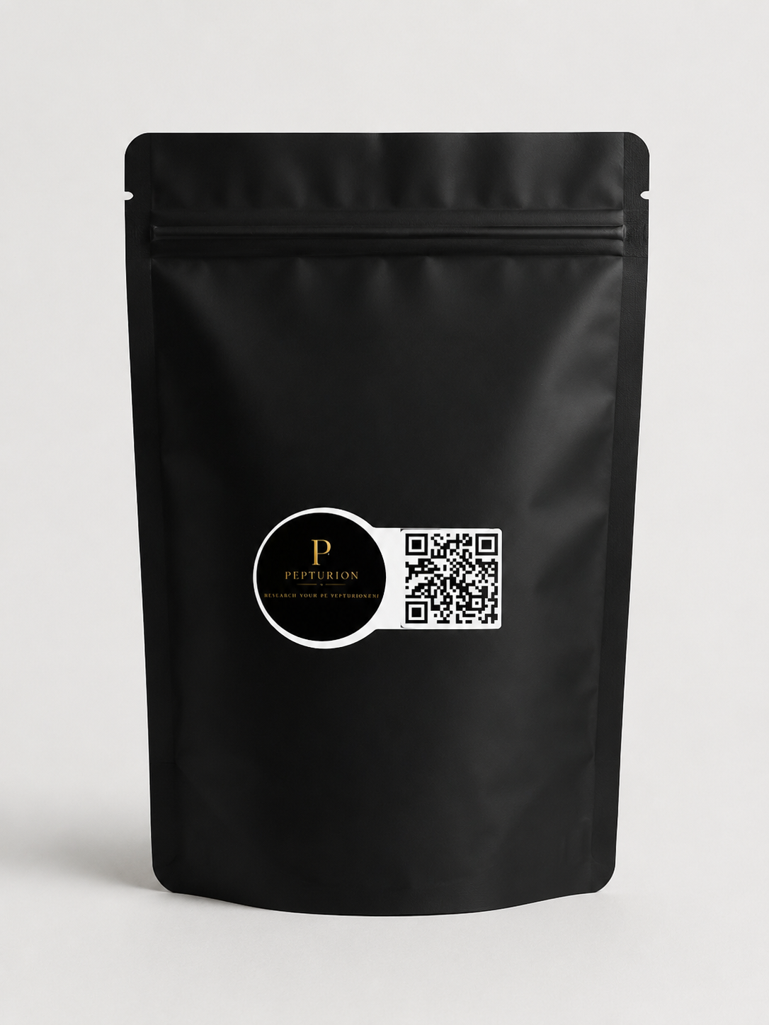 Verzegelde Pepturion verpakking met QR-code